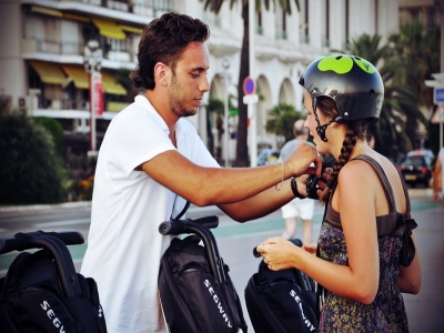 2h Segway à Montpellier Antigone - Ecusson
