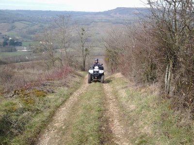 Quad Tentation 2H dans le 71 CONDUCTEUR
