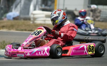 Le kart rose de melinda boys