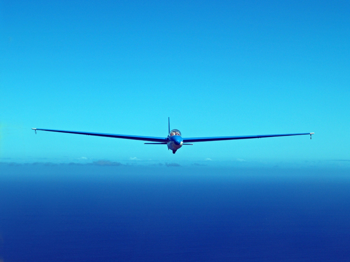 Planeur en vol