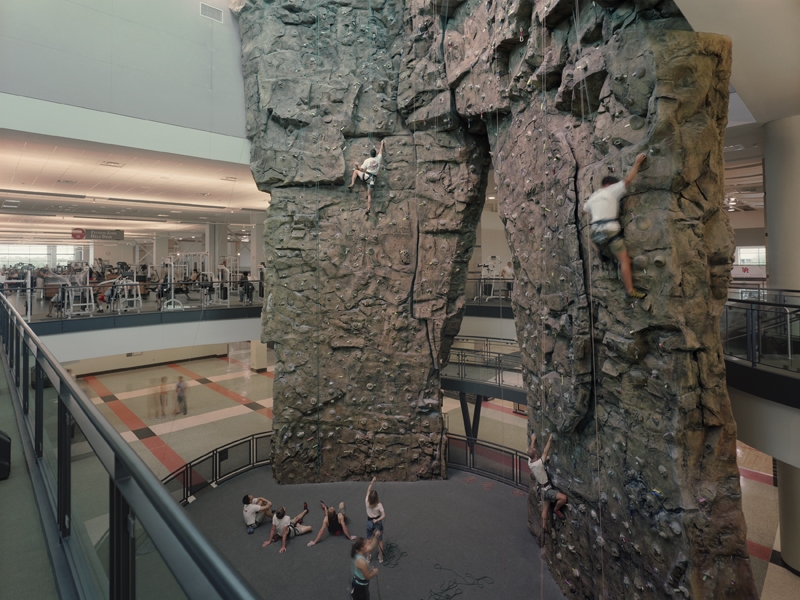 Mur imitation falaise
