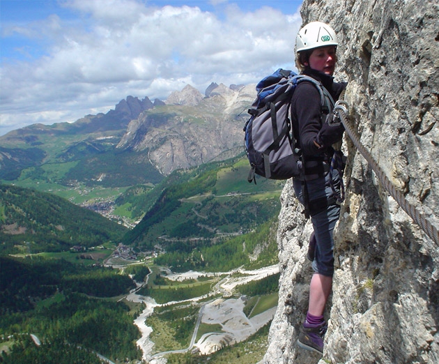 Paysages et via ferrata