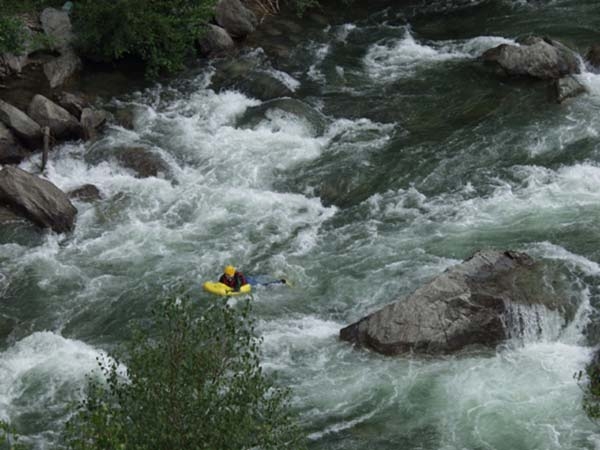 Seul en eau vive