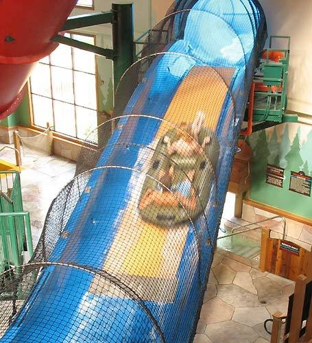 Toboggan intérieur