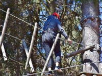  Diversified treetop adventure courses 