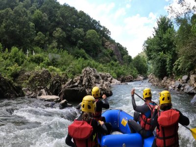 Descida de rafting até Biarritz 1h30