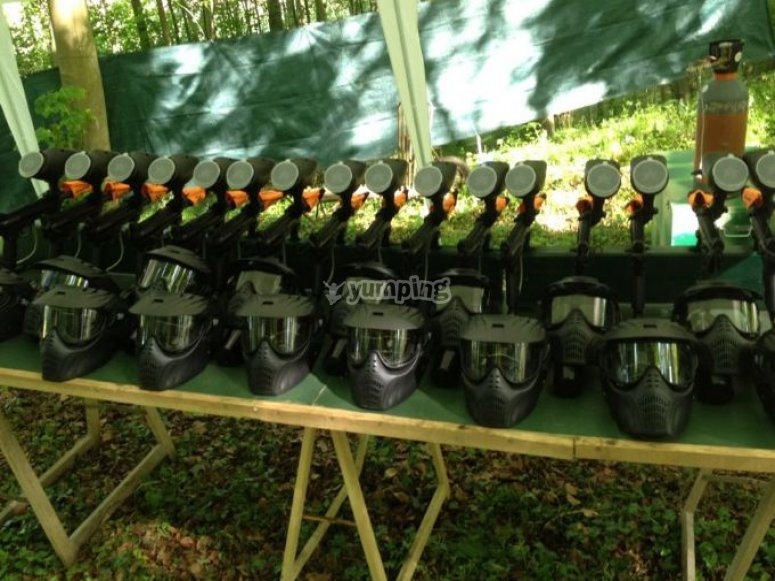 Forfait Paintball 300 billes Pas de Calais à partir de 25€ Yumping.fr