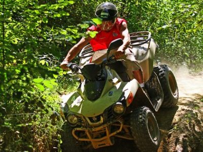 3h Quad - half-day single-seater Basque Country