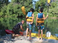  Preparing the kayak