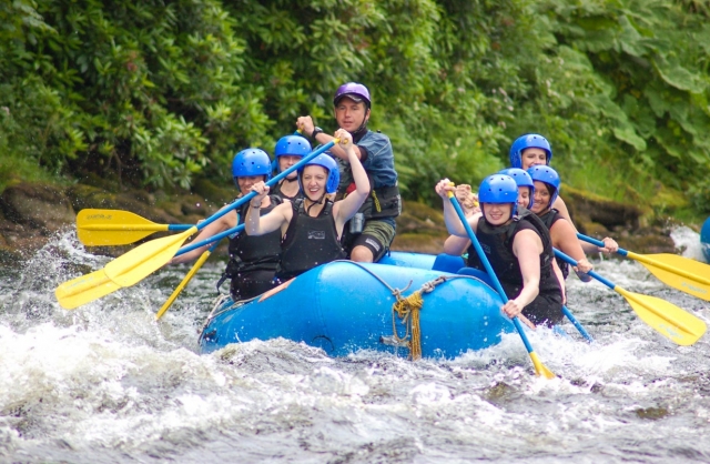 Rafting en eaux vives sur la rivière Tay pendant 2,5 heures