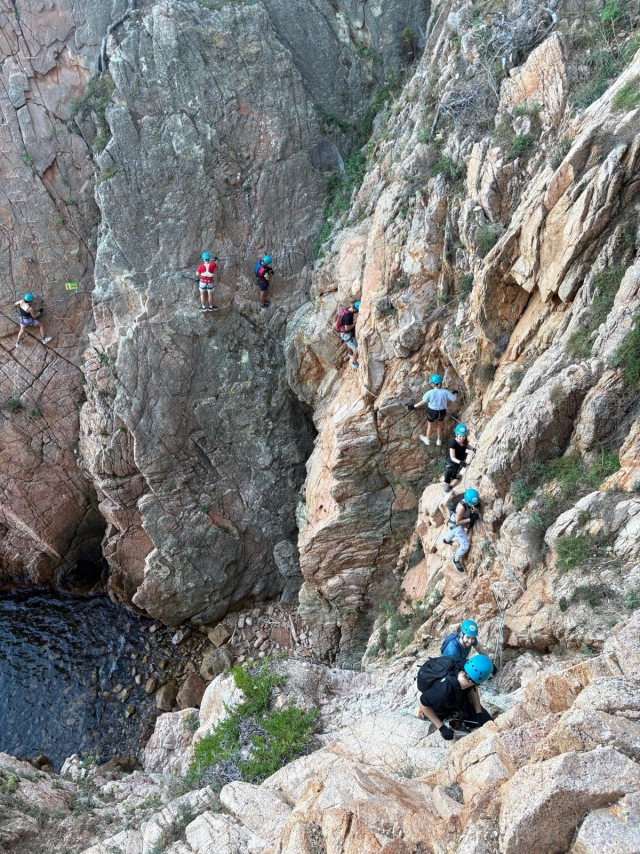 Avis de Ariadna concernant Via Ferrata Cala del Molí avec photos 2h 30 min