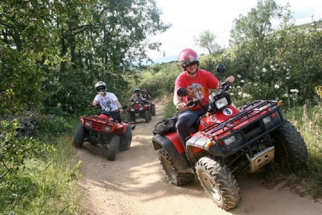 Parcours quad d'une heure dans la Sierra Norte