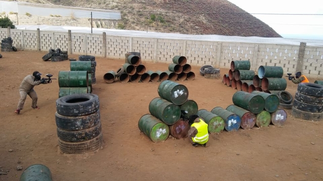 Paintball et 100 balles à Guimar offrent aux résidents