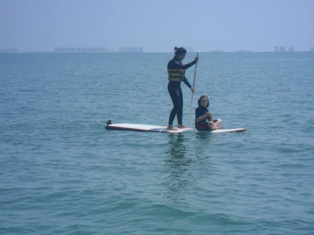 Location de matériel de paddle surf, Los Alcázares, 1 heure.