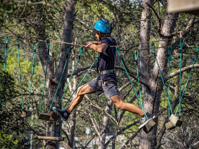 Pack multi-aventure tyrolienne à Santa Susana 3h
