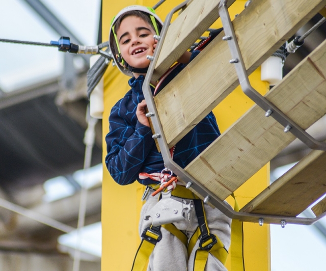 sur le point de traverser le tunnel 