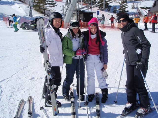 Cours de ski collectif pour adultes à Valdesquí 2 heures