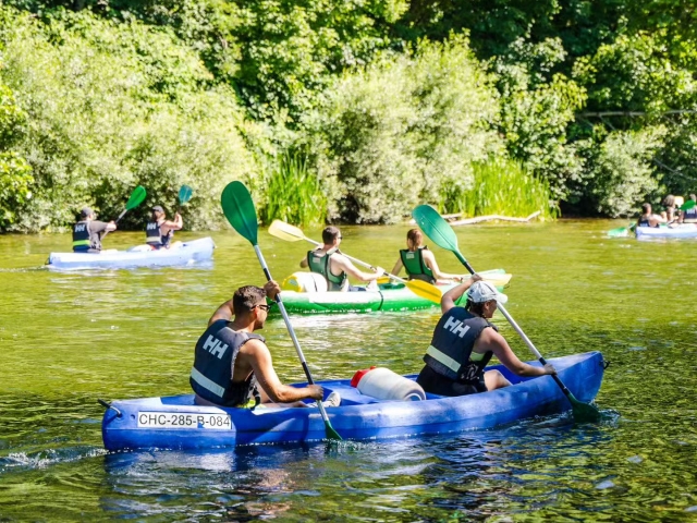 Descente de la Sella en canoë 16km, 4h