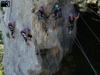 faire de la via ferrata 