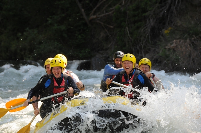 Descente en rafting Llavorsí Rialp 14Km et piscine