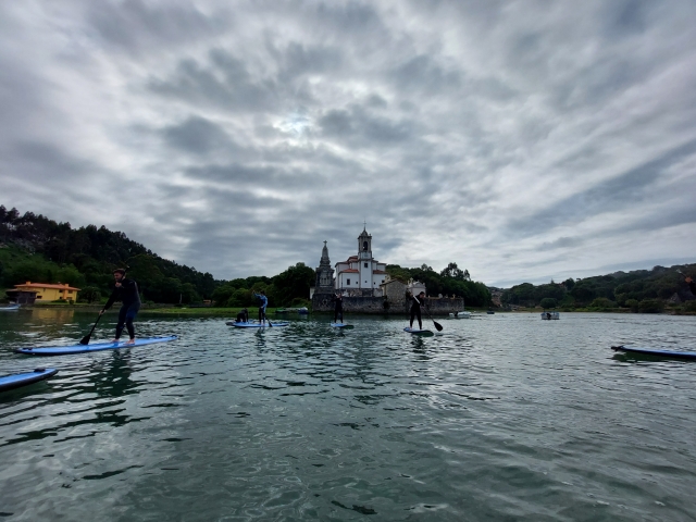 Paddle surf Ria de Niembru 