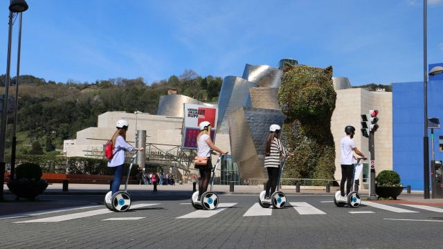 Visite en Segway de Bilbao et cours précédent 90 min