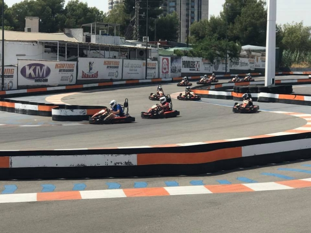 Circuit de karting à Benidorm 