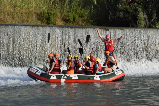 Descente en rafting de la rivière Segura 14 km, adultes