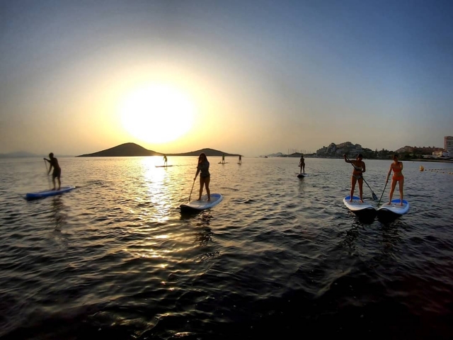 Location de matériel de paddle surf La Manga, 1h