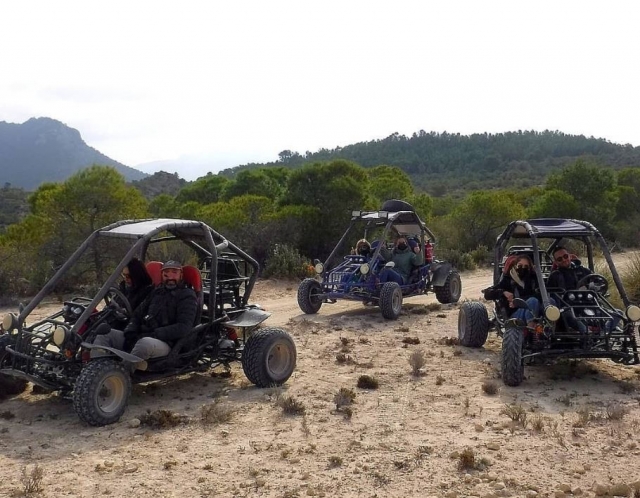 Itinéraire guidé en buggy à travers la vallée de Ricote + photos