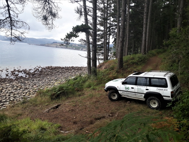 Itinéraire en 4x4 le long de la côte de Guipúzcoa et Biscaye 3h