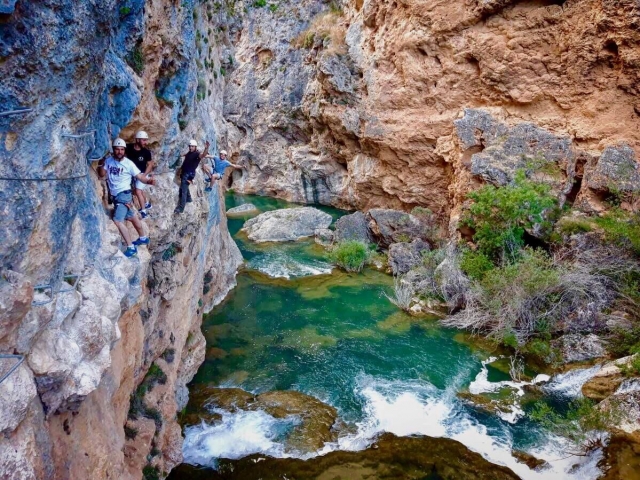 Via Ferrata Ventano del Diablo Initiation, 2h
