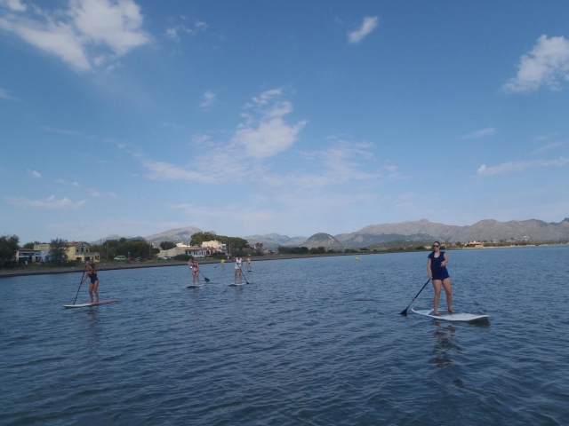 Itinéraire de paddle surf 