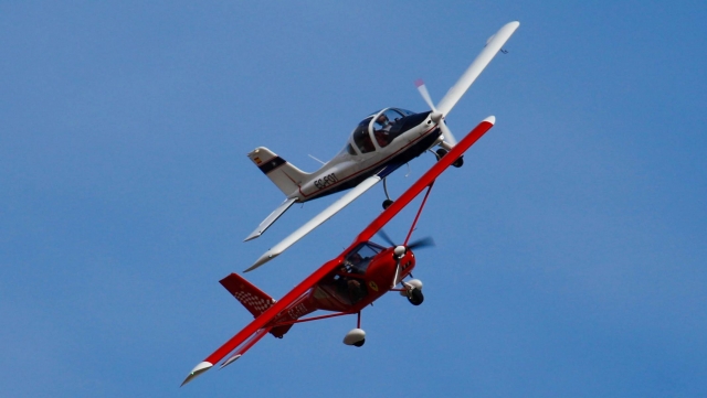 Vol d'initiation en ULM de San Javier 45 minutes