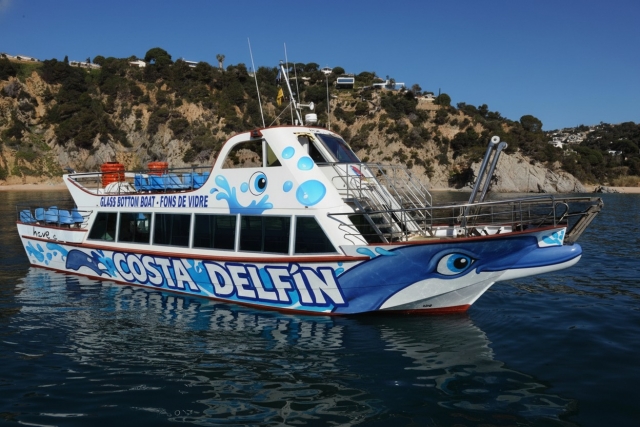 Promenade en bateau touristique sur la Costa Delfín, 1 heure