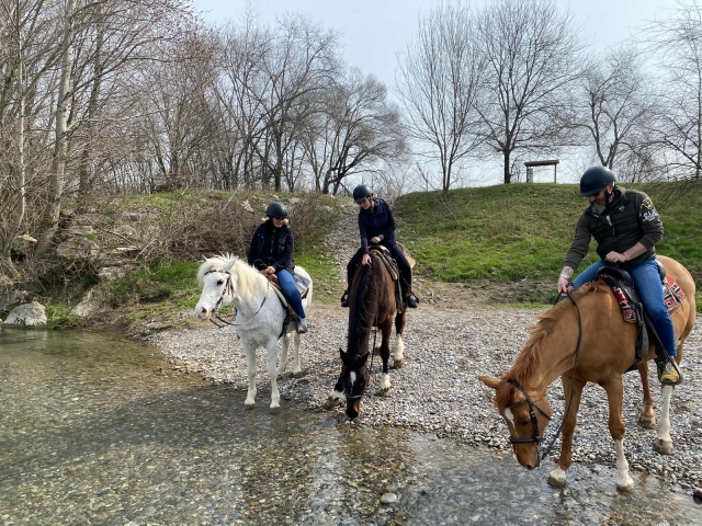 Avis de Giulia concernant Promenade à cheval le long de la rivière Serio pendant 1 heure