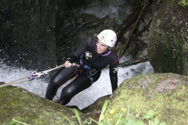 Canyoning Italie