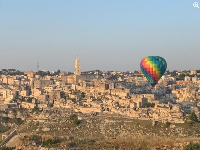 Vol en montgolfière d'une heure à Gravina dans les Pouilles