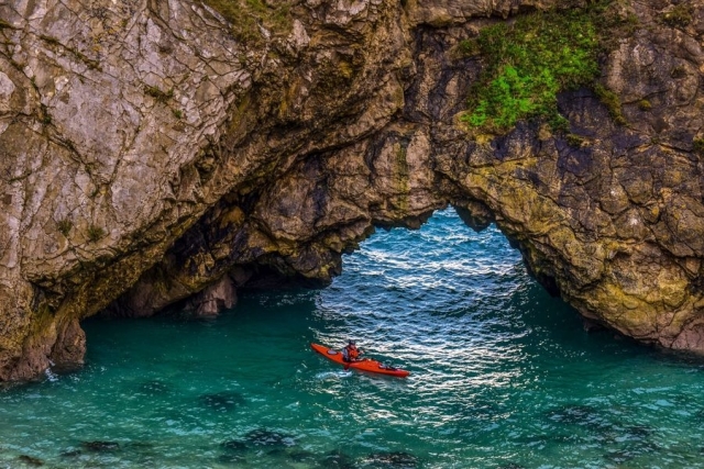 Kayak de 3 heures dans les grottes du Circéo