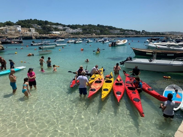 Excursion en kayak de 3 heures à Porto Selvaggio