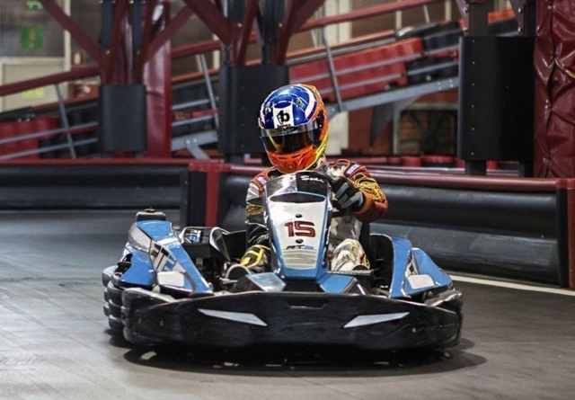 Une balade en kart de 8 minutes à Salerne