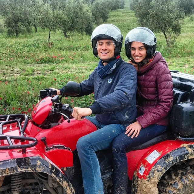 Tour en quad avec dégustation dans le Chianti d'une durée de 4 heures