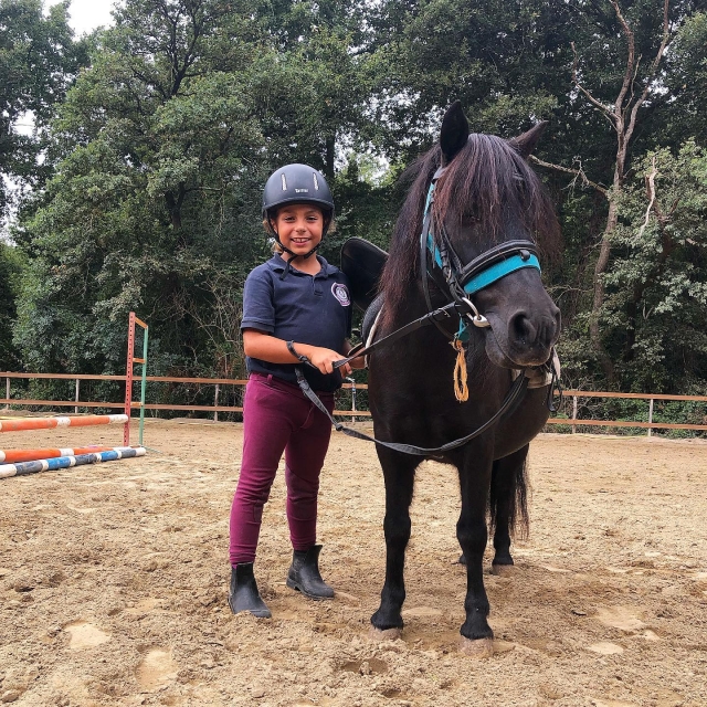 Balade à poney Campagnano di Roma pour enfants 1h30