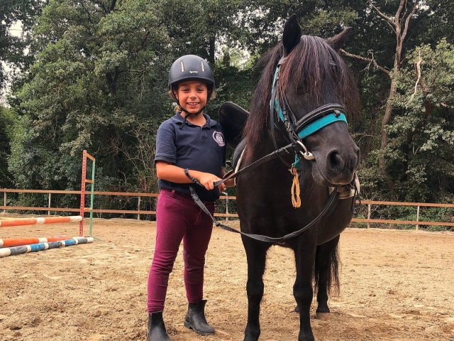 Balade à poney à Campagnano di Roma pour les enfants 1h30
