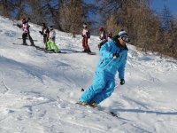  Clases de esquí en grupo para niños 