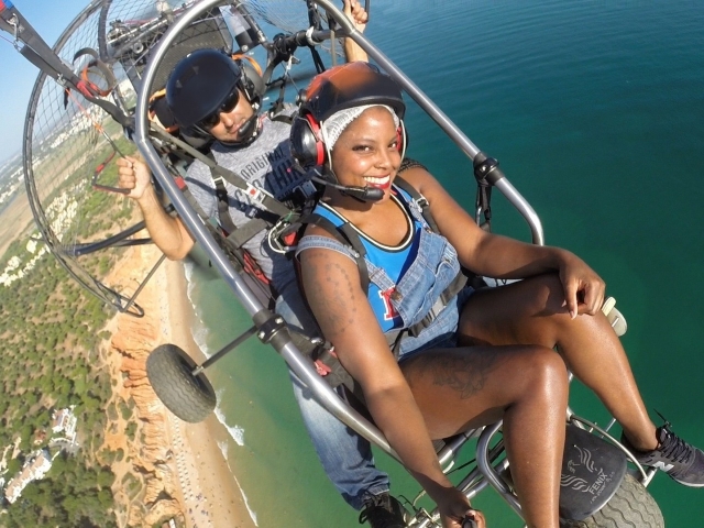 Vol en paramoteur à travers l'Algarve Albufeira 20 min