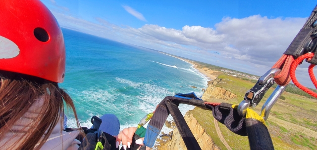 Vidéo et photos de vol en parapente Praia Grande 30min