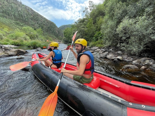 Canoë sur la rivière Paiva, Arouca 3 heures