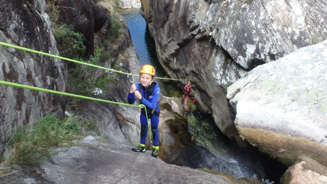 Canyoning le long des rivières Âncora et Carcerelhe 3h