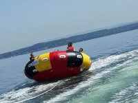  Towed buoy with friends laughter guaranteed 